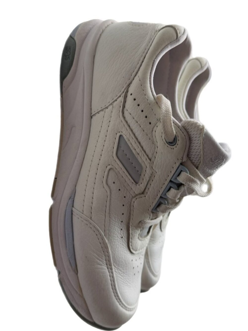 SAS Tour Tripad Comfort Women's Leather Walking Sneaker White 6.5 Comfy Athletic
